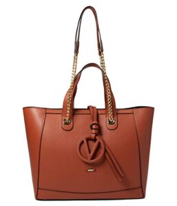 valentino bags by mario sophie medallion brick red one size