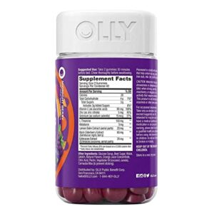 Olly Immunity Sleep Gummy, Melatonin, Elderberry, Echinacea, Zinc and Vitamin C, Sleep Aid (80 Gummies)