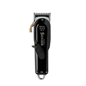 wahl professional 5 star series cordless senior clipper with adjustable blade, lithium ion battery with 70 minute run time for professional barbers and stylists – model 8504-400