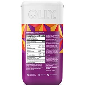 OLLY Ultra Strength Immunity Softgels, Immune and Respiratory Support, Zinc, Vitamin C + D, Supplement, 30 Day Supply - 60 Count