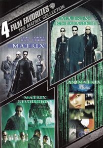 4 film favorites: the matrix collection (the matrix / the matrix reloaded / the matrix revolutions / the animatrix)
