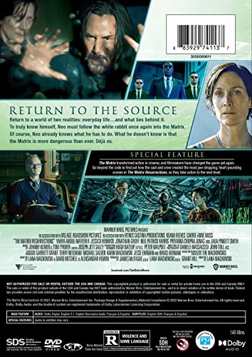 Matrix Resurrections, The (DVD)