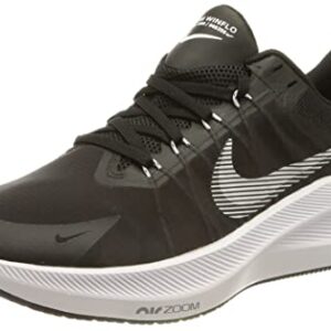 Nike mens Winflo 8 Running Shoes, Black/Dark Smoke Grey/White, 11