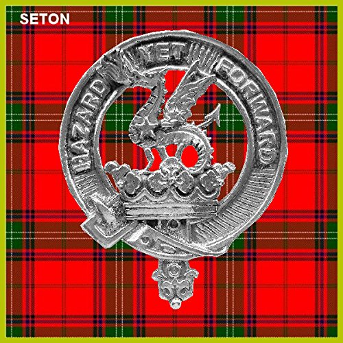 Seton Clan Crest Scottish Cap Badge