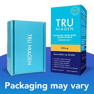 30ct/300mg Multi Award Winning Patented NAD+ Boosting Supplement - More Efficient Than NMN - Nicotinamide Riboside for Cellular Energy Metabolism & Repair. Vitality, Muscle Health, Healthy Aging