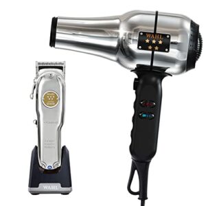 wahl professional | senior metal clipper metal edition and barber dryer with concentrated air flow