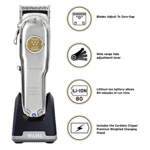 Wahl Professional | Senior Metal Clipper Metal Edition and Barber Dryer with Concentrated Air Flow