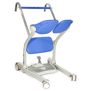 arjohuntleigh sara stedy sit to stand manual patient lift aid | fully assembled elderly assistance products | holds up to 400 pounds | intended for users 4’11” – 6’6″