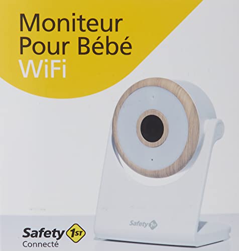 Safety 1st Connected 1080P WiFi Baby Monitor — Motion & Sound Notifications, Encrypted Hd Streaming from Anywhere, Advanced Night Vision, iOS and Android Compatible