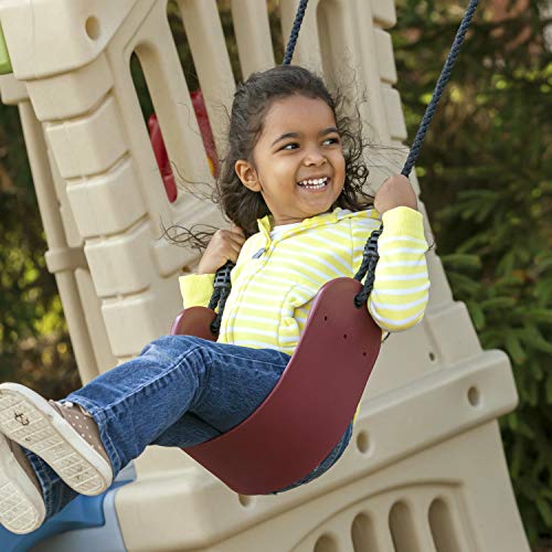 Step2 Play Up Gym Set | Kids Outdoor Swing Set with Slide | Plastic Play Set with Swings