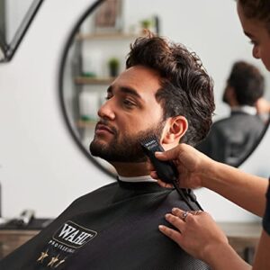 Wahl Professional Black Peanut Hair and Beard Clipper Trimmer with a Powerful Rotary Motor for Professional Barbers and Stylists - Model 8655-200