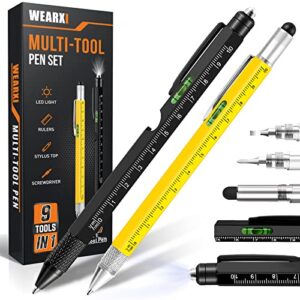wearxi father’s day gifts for him, 9 in 1 multitool pen set, unique gifts for men, gifts for dad, birthday gifts for men, cool gadgets for men, dad gifts fathers day, gifts for men who have everything