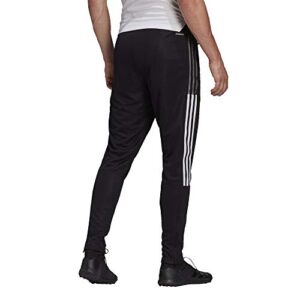 adidas mens Tiro 21 Track Pants Black/White Medium