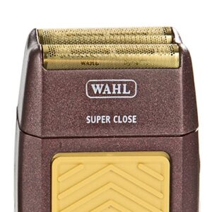 Wahl Professional 5 Star Series Shaver Shaper Replacement Super Close Gold Foil and Cutter Bar Assembly, Super Close Shaving for Professional Barbers and Stylists - Model 7031-100…