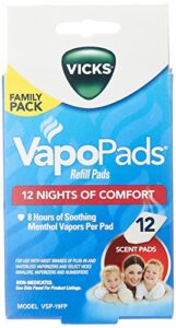 vicks vapo pad family pack, 12 count