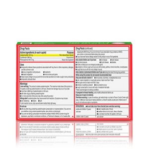 Tylenol Sinus Severe Daytime Caplets with Acetaminophen 325mg, Guaifenesin 200mg & Phenylephrine HCl 5mg, Non-Drowsy Pain Reliever, Expectorant & Nasal Decongestant, 24 ct