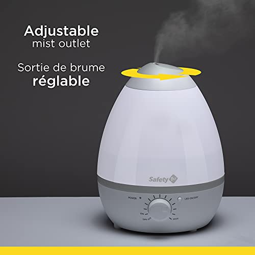 Safety 1st Easy Clean 3-in-1 Humidifier, Grey