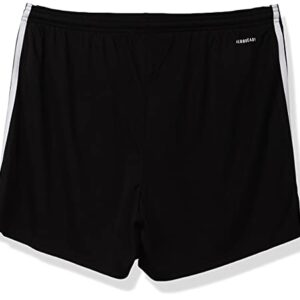 adidas womens Squadra 21 Shorts, Black/White, Medium US