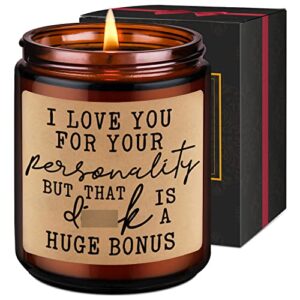 leado scented candles – funny gifts for men, naughty gifts for him – boyfriend gifts, husband gifts, fiance gifts – anniversary, fathers day, i love you, birthday gifts for men, bf, couple, guy, gay