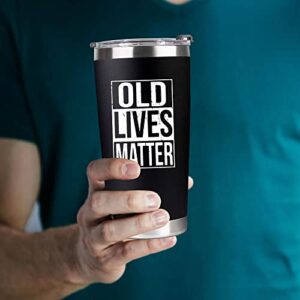 Birthday Gifts for Men Unique, Gifts for Dad, Gifts for Him, Gifts for Grandpa, Old Man - Men Gifts, Dad Gifts - Funny Gifts for Men, Gag Gifts for Men, Retirement Gifts for Men - Tumbler 20Oz