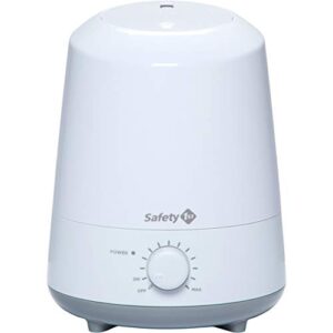 Safety 1st Stay Clean Humidifier, Ultrasonic Mist, One Gallon Easy to Fill Tank, LED Light, and Filter Free