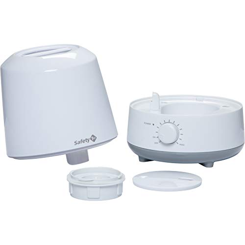 Safety 1st Stay Clean Humidifier, Ultrasonic Mist, One Gallon Easy to Fill Tank, LED Light, and Filter Free