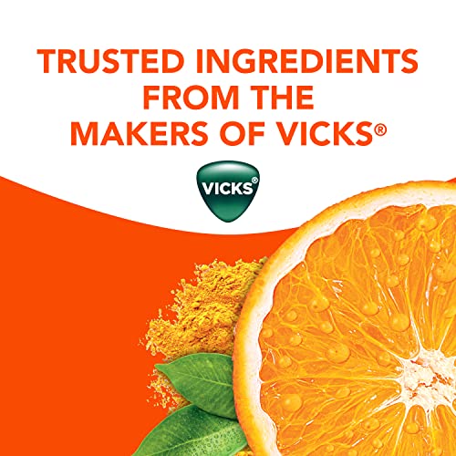 Vicks Super C Energize and Replenish* Daytime Daily Supplement with Vitamin C, B Vitamins Plus a Blend of Herbal Extracts, Coated to be Easy to Swallow, from The Makers of Vicks, 28ct