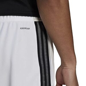 adidas Men's Tiro Track Pants, White/Black, Medium