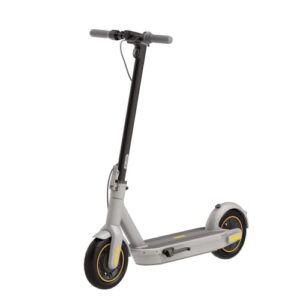 segway ninebot max g30lp electric kick scooter, up to 25 miles long-range battery, max speed 18.6 mph, lightweight and foldable, gray
