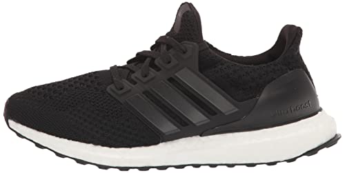 adidas Men's Ultraboost 5.0 Alphaskin Running Shoe, Black/Black/Beam Green, 9.5