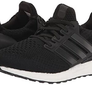 adidas Men's Ultraboost 5.0 Alphaskin Running Shoe, Black/Black/Beam Green, 9.5