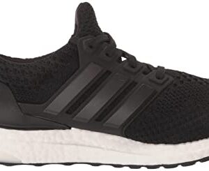 adidas Men's Ultraboost 5.0 Alphaskin Running Shoe, Black/Black/Beam Green, 9.5