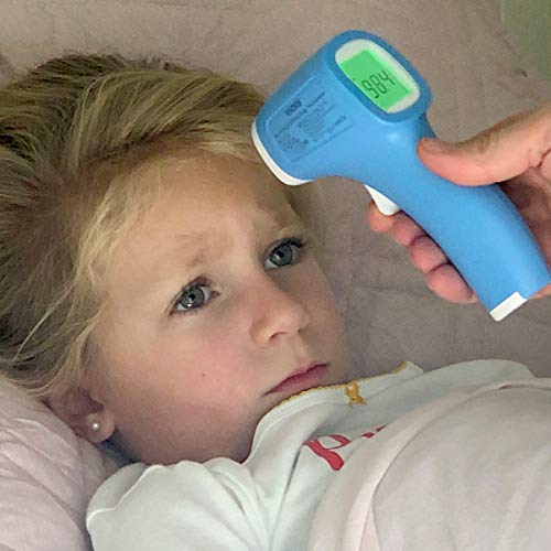 Vicks Non-Contact Infrared Thermometer for Forehead, Food and Bath – Touchless Thermometer for Adults, Babies, Toddlers and Kids – Fast, Reliable, and Clinically Proven Accuracy