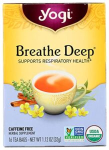 yogi tea, breathe deep, 16 count