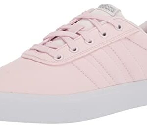 adidas Women's Vulc Raid3r Skate Shoe, Almost Pink/Almost Pink/White, 7.5