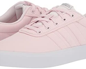 adidas Women's Vulc Raid3r Skate Shoe, Almost Pink/Almost Pink/White, 7.5