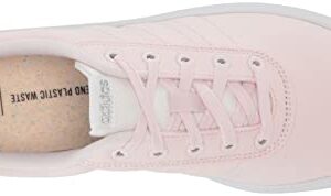 adidas Women's Vulc Raid3r Skate Shoe, Almost Pink/Almost Pink/White, 7.5