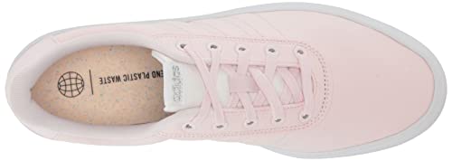 adidas Women's Vulc Raid3r Skate Shoe, Almost Pink/Almost Pink/White, 7.5