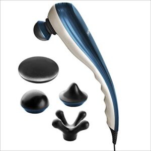 Wahl Deep Tissue Long Handle Percussion Massager - Handheld Therapy with Variable Intensity to Relieve Pain in The Back, Neck, Shoulders, Muscles, & Legs for Arthritis - Model 4290-300