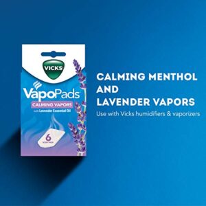 Vicks Calming Lavender Vapopad, 6 Count