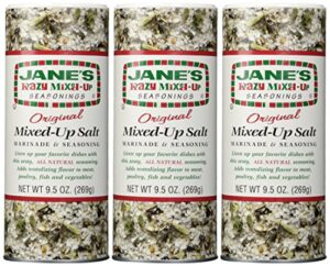 jane’s krazy mixed-up original salt blend 9.5 oz (pack of 3)