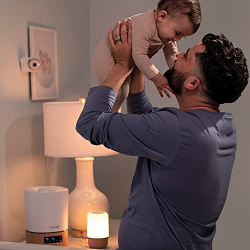 Safety 1st Connected WiFi Baby Monitor with 1080p HD Camera - Motion & Sound Notifications, Encrypted livestream from anywhere, advanced night vision, iOS and Android Compatible