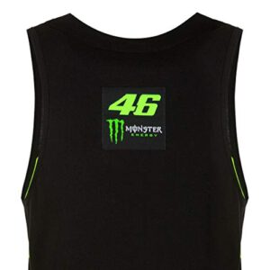 Valentino Rossi Tank Top Dual 46 Monster Energy XS,Black,Woman