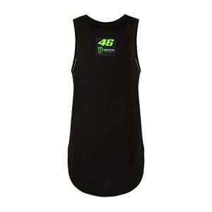 Valentino Rossi Tank Top Dual 46 Monster Energy XS,Black,Woman