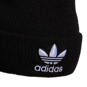 adidas Originals Trefoil Beanie, Black/White 3, One Size