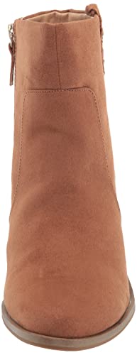 Dr. Scholl's Shoes Women's Mirage Mid Shaft Boots Calf, Chipmunk Brown Fabric, 8