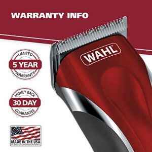 Wahl Clipper Compact Multi-Purpose Haircut, Beard, & Body Grooming Hair Clipper & Trimmer with Extreme Power & Easy Clean Blades - Model 79607