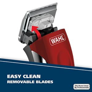 Wahl Clipper Compact Multi-Purpose Haircut, Beard, & Body Grooming Hair Clipper & Trimmer with Extreme Power & Easy Clean Blades - Model 79607