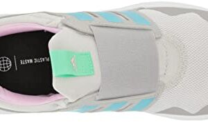 adidas ACTIVERIDE 2.0 Sport Slip-on Running Shoe, Grey One/Bliss Blue/Grey, 5.5 US Unisex Big Kid