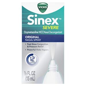 vicks sinex severe nasal spray 0.50 oz( pack of 3)